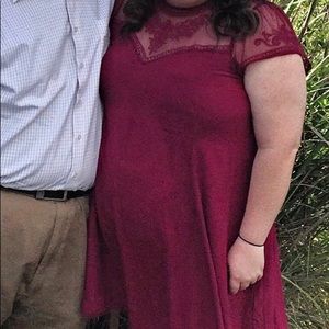 Maurice’s plus size dress Maroon size 2